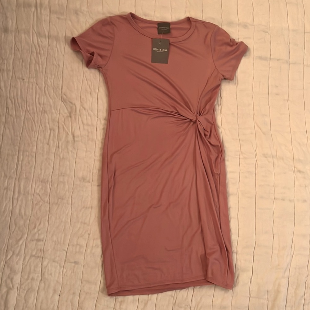 Cute tie detail dress